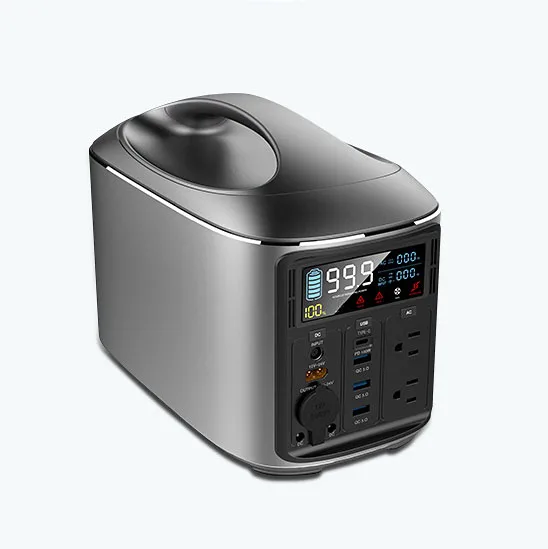 740Wh 600W 110V 220V переменного тока выход портативная электростанция сменная батарея с QC3.0 & Тип C XT60 для приготовления пищи на воздухе РВ кемпинговые путешествия