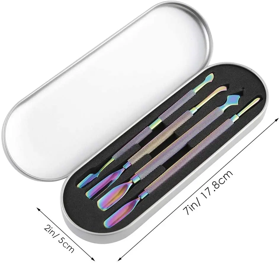 Cuticle Pusher Trimming Nail Beauty Care Nail Cosmetic Hand Care Tools