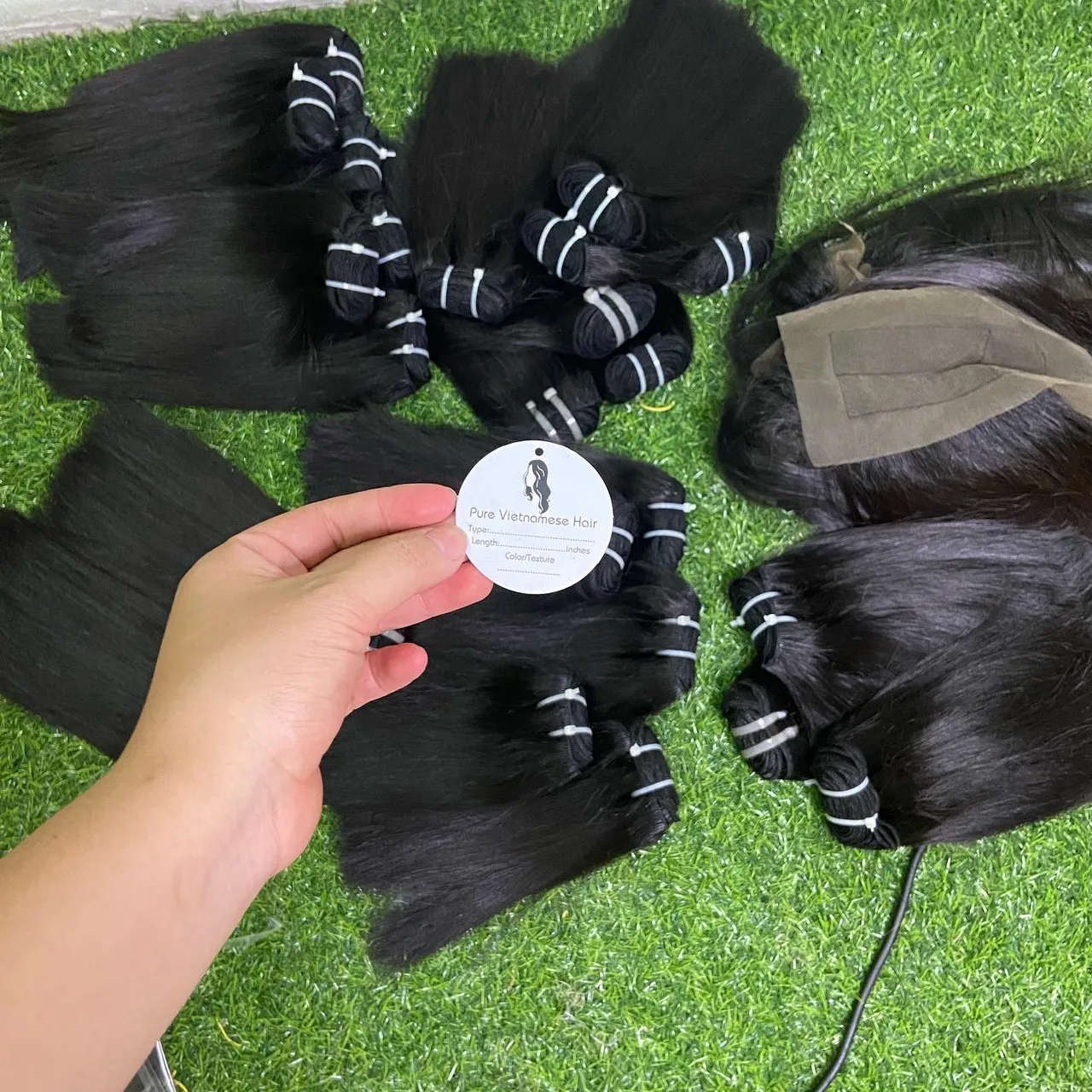 Парик из натуральных волос