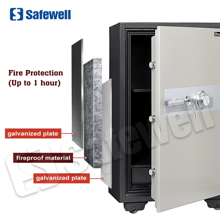Safewell 920mm Height Electronic Digital Booil Fire Resistant Home Fireproof Safe