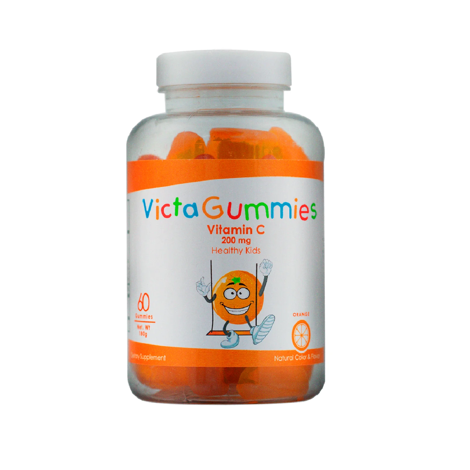 Factory wholesale VictaGummies Vitamin C 60 gummies per bottle food supplement  Natural flavors Preservative free