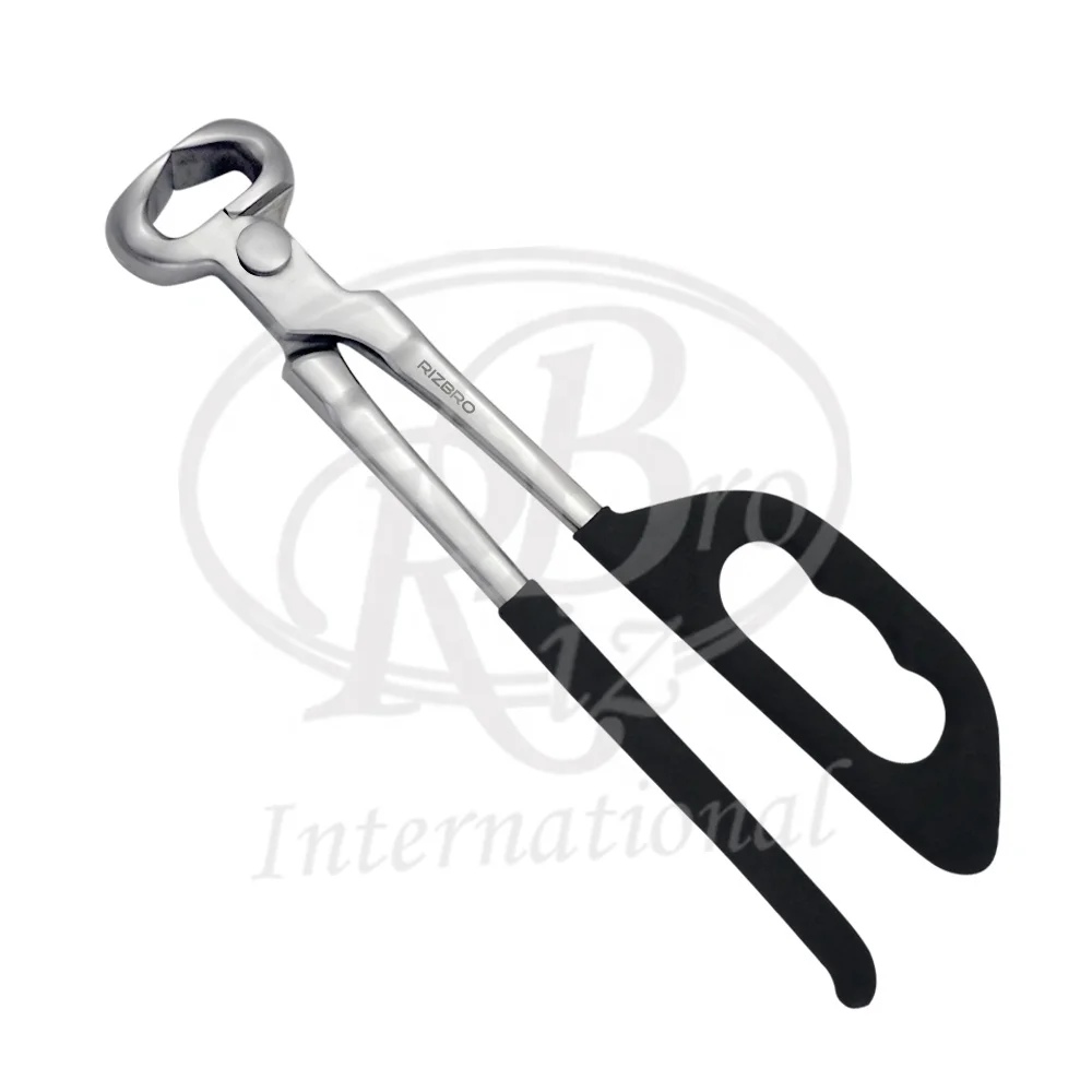 Foal Hoof Nipper PVC Coated Handle Hoof Trimmer/ Hoof Cutter, Farrier Nipper