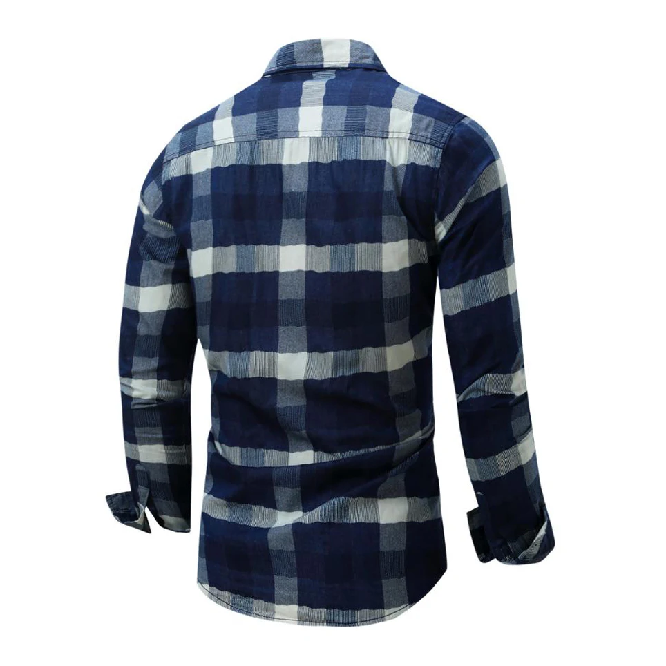 Wholesale price bulk quantity durable check dress shirt