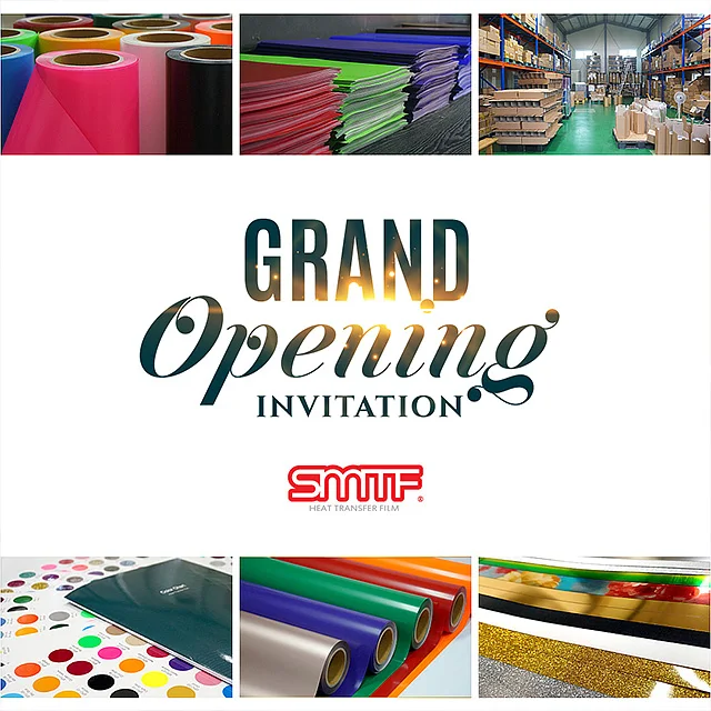 SMTF Reflective HTV Heat Transfer Vinyl for garments and easy weeding, Assorted colors made in Korea