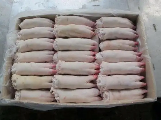 Свиная почка живот кишечник филе и ошейник