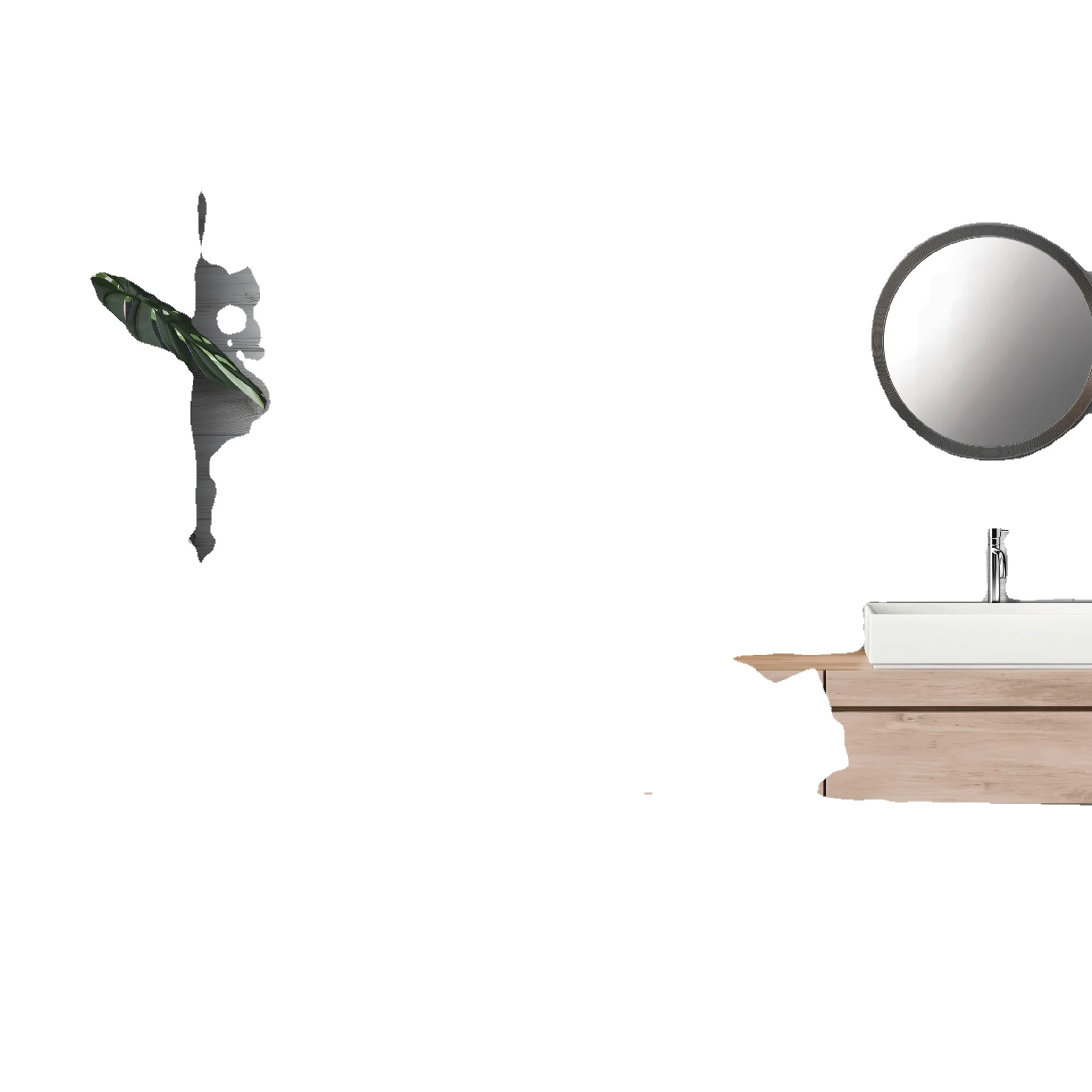 wood stripe porcelain tiles 195x1200 mm rotto finish high quality for wall and floor wooden plank