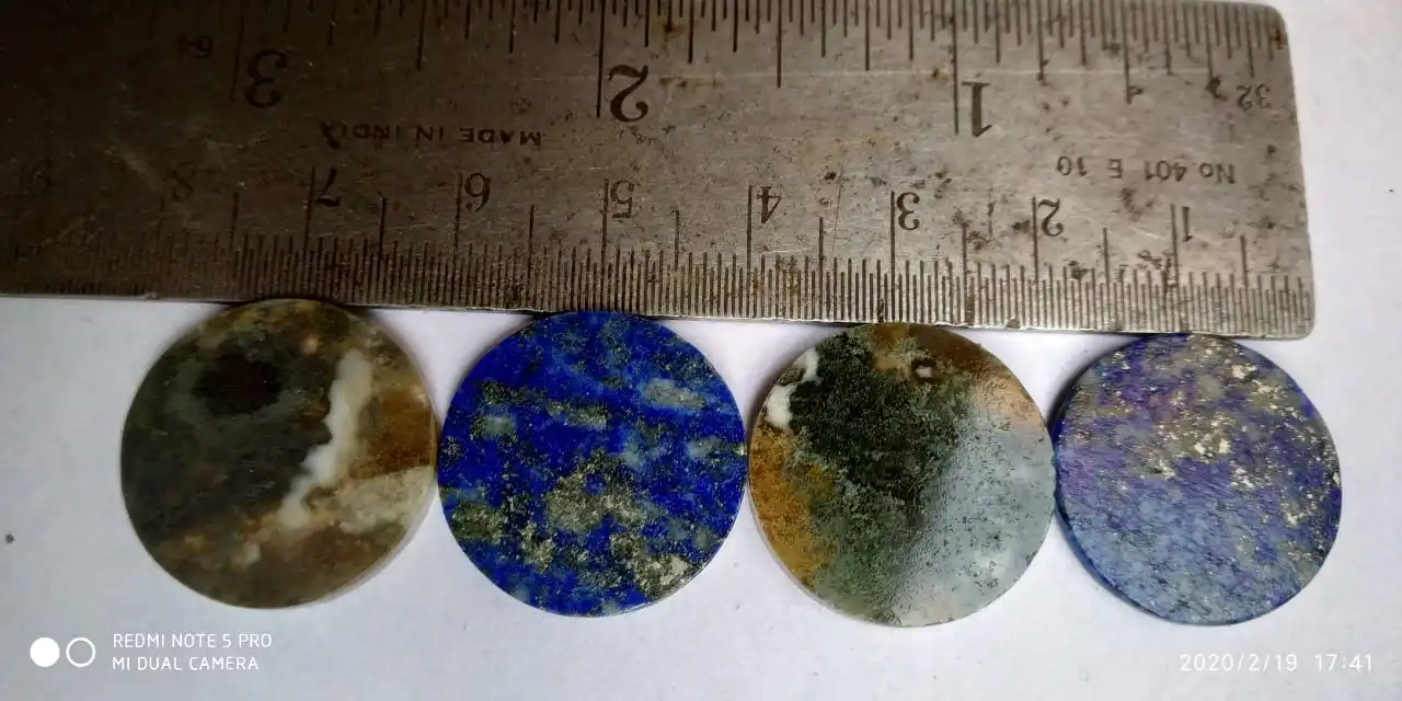 Indian hand craft art high polished supper round slice semi precious stones and quartz and agate stone in different color plates