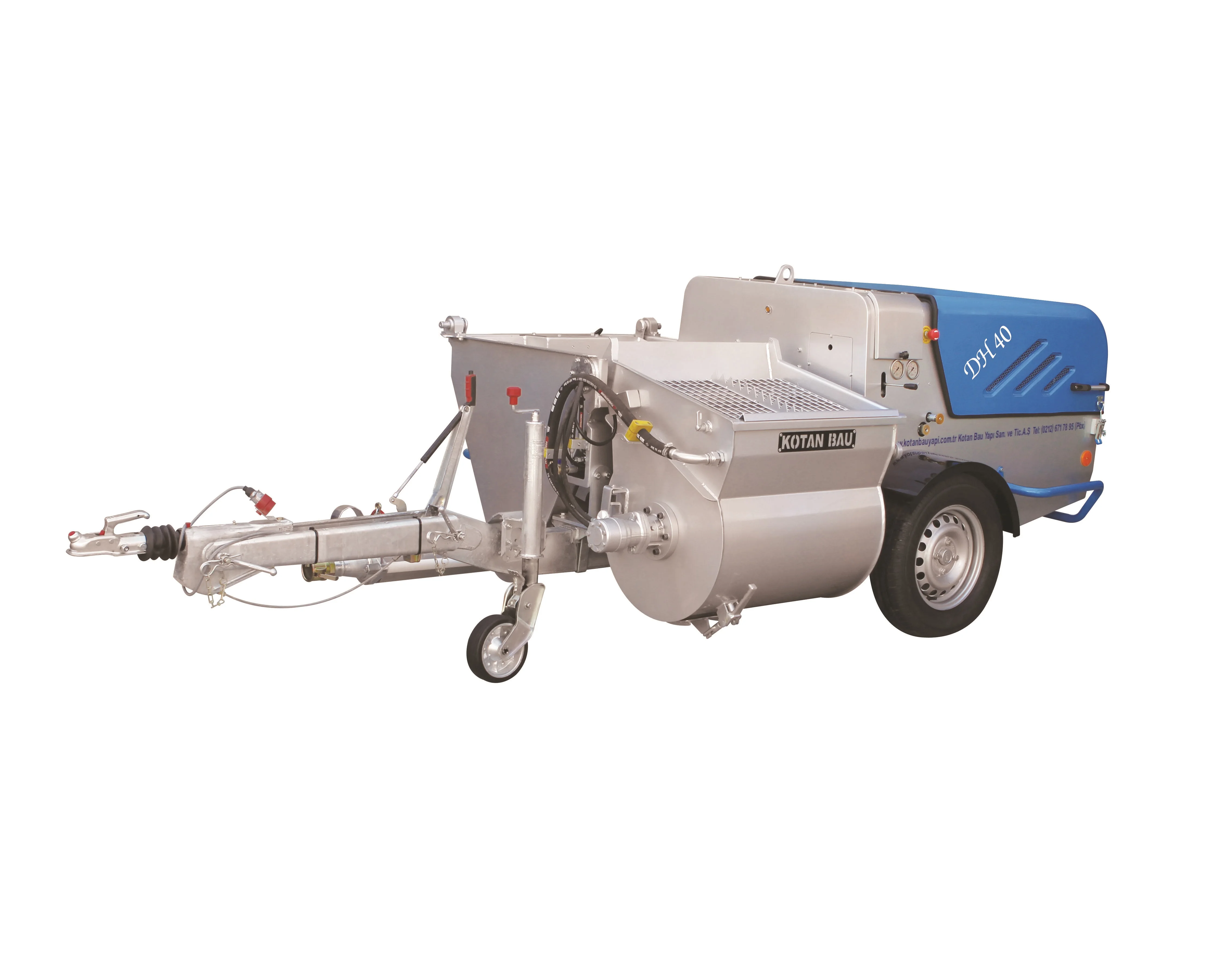 
Mortel Meister DH 40 Plastering / Mortar Spray Machine Diesel / Hydraulic 