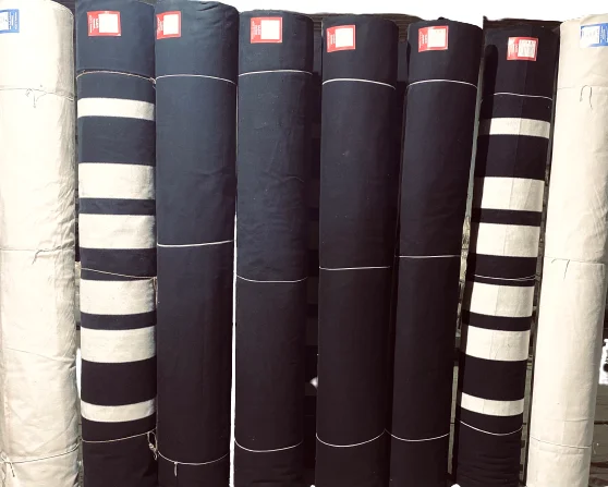 High Quality Customized Design Yarn Dyed Canvas Fabric Arabic Style Black & White Stripe Canvas Fabric for Tent Windbreak Wall