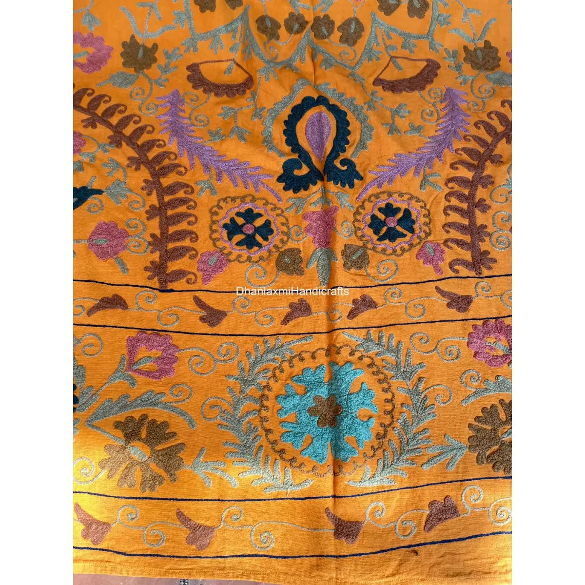 Индийское постельное белье ручной работы оптовая продажа дизайн Suzani Королевский размер хлопковое вышивка