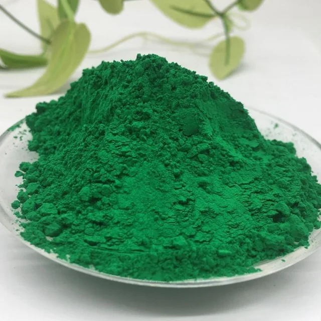 
strong tinting strength chrome oxide green for cement pigment and ceramics 