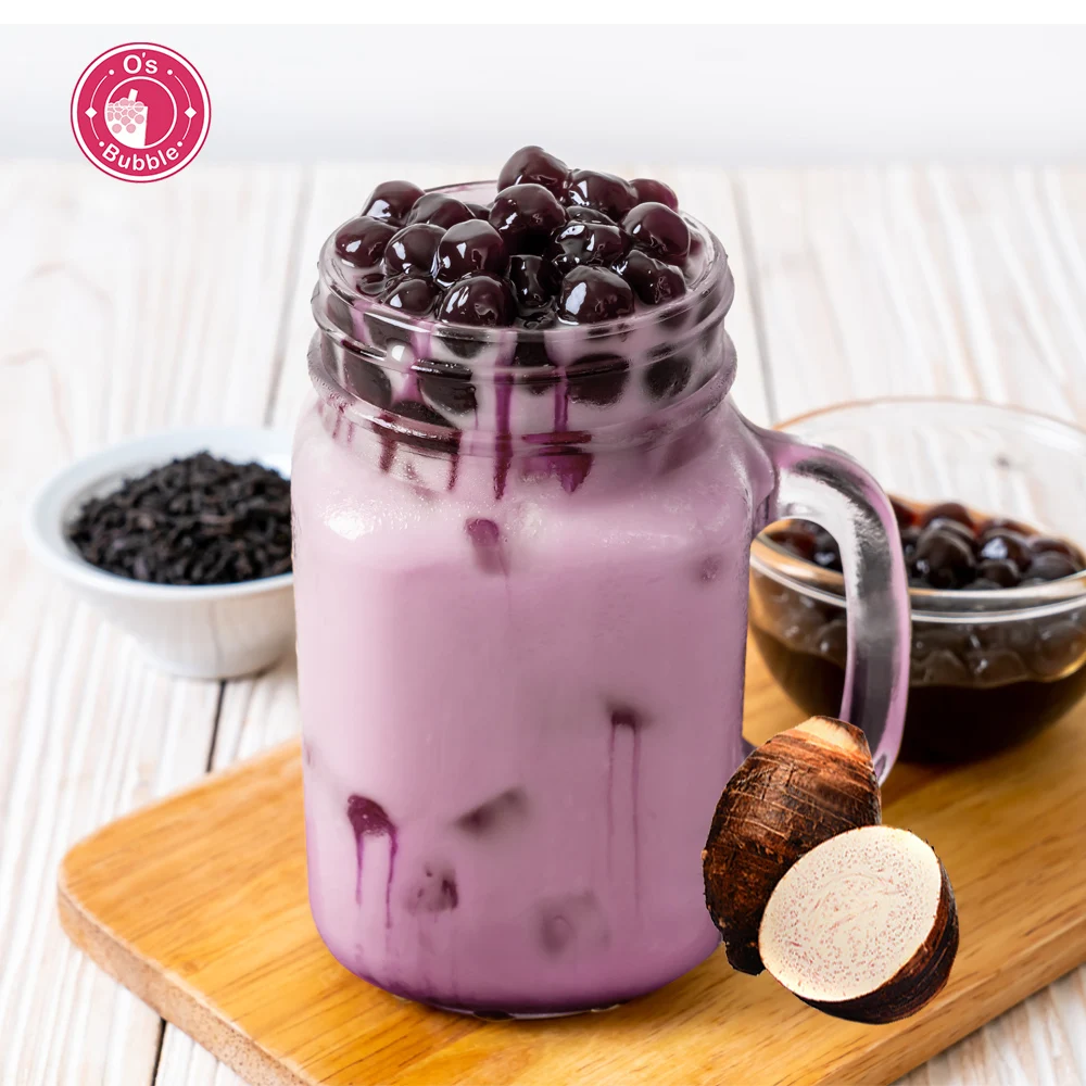 No 1 Boba Manufacturer Taro Flavor Frozen Instant Boba Drink