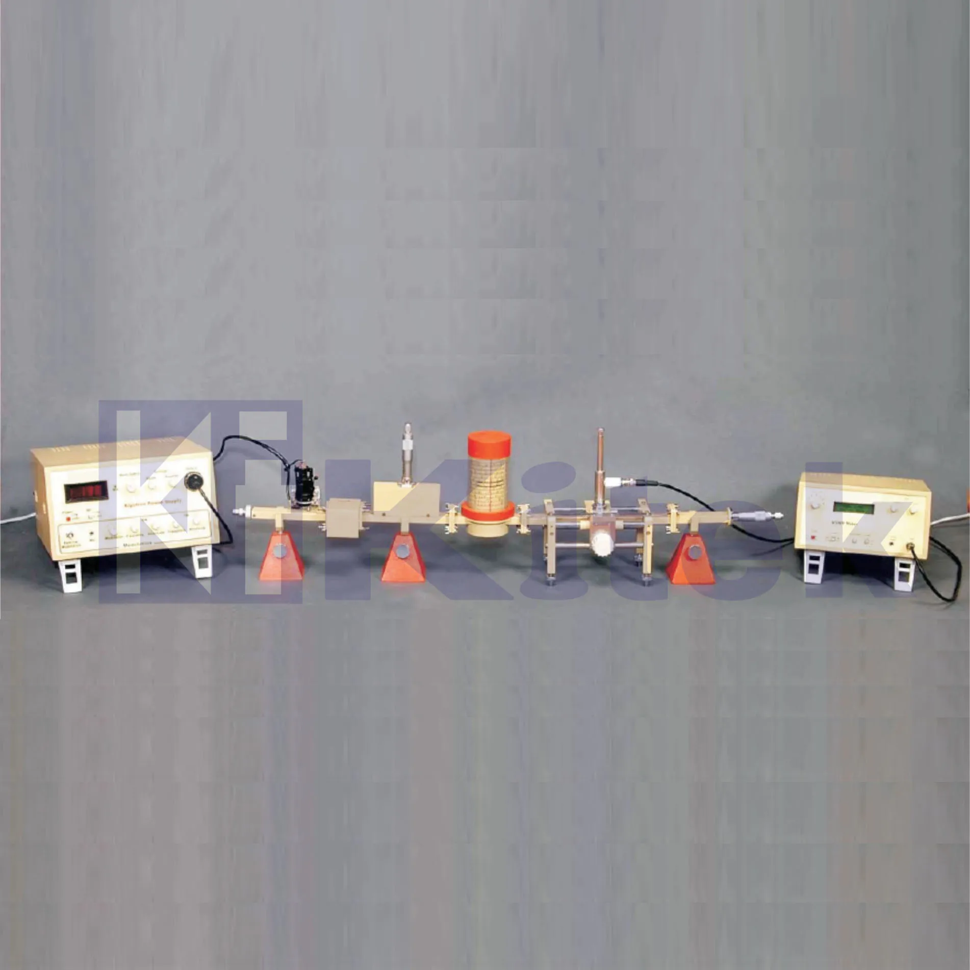 Klystron-Based Microwave Trainer Kit Metal Material for Test Bench and Classroom Instruction