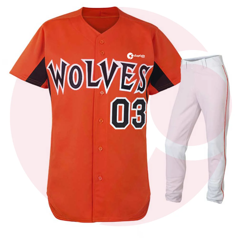 
Design Your Own Logo Baseball Uniform With Name Number XL Size Baseball Jersey And Pants Sets For Men 