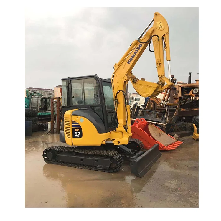 3.5 ton 3ton  mini excavator komatsu pc35/ komatsu pc35 mr 2 mini Crawler Excavator on Sale