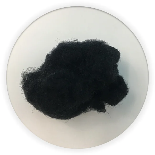  Штапельное волокно nylon6 китайский поставщик полиамидное штапельное черного цвета для