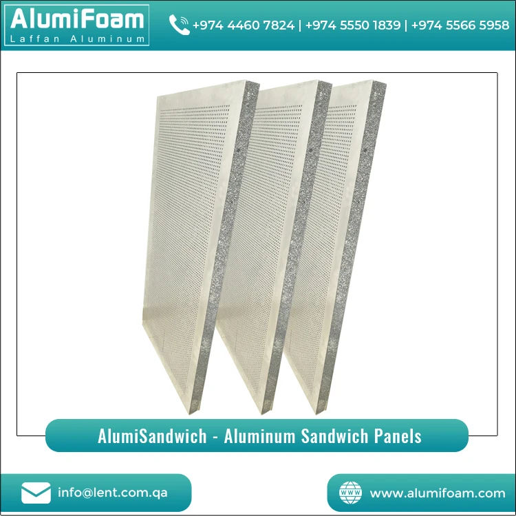 Exhibiting Highest Standard Pure Aluminium Sandwich Panel from Qatar Exporter Aluminum Decorative Panels