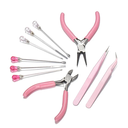 Jewelry Tool Kit Tweezers, Pick-up Tools Grayrocks Stainless Steel PK