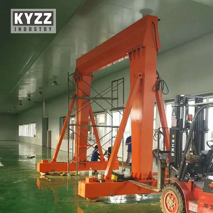 Travelling Swl 5 Ton Chinese Professional Gantry Crane Manufacturer