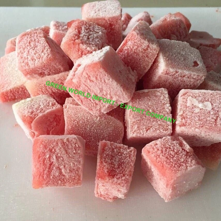 Привлекательная цена кубики/палочки для замороженного арбуза Премиального Качества арбуз IQF из Вьетнама
