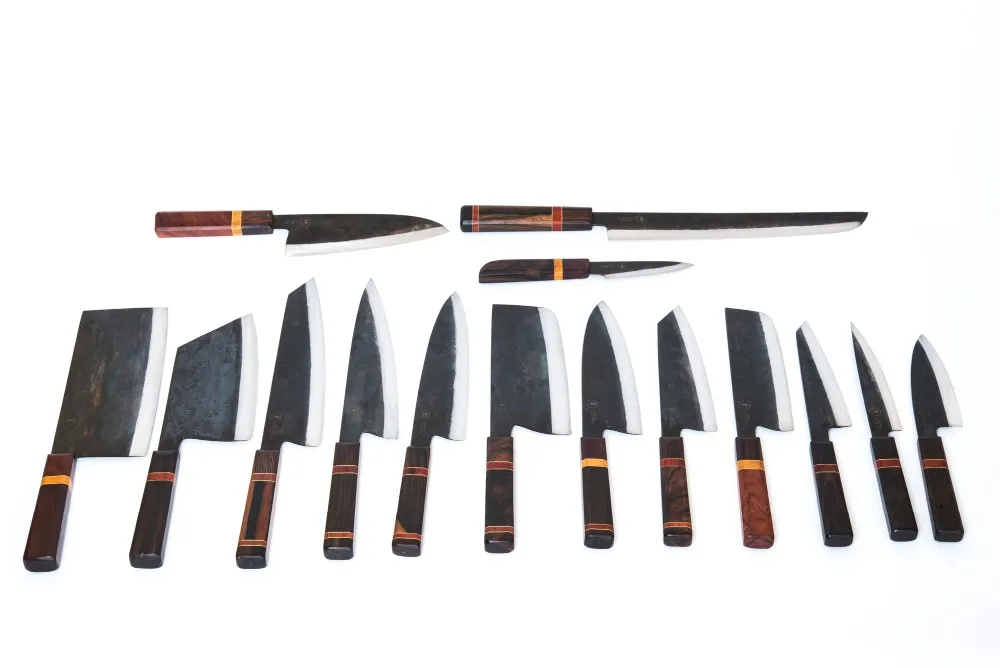 Cheap Japanese Kitchen Knife High Quality 9.4 Inch Kiritsuke Hand Forged Knife