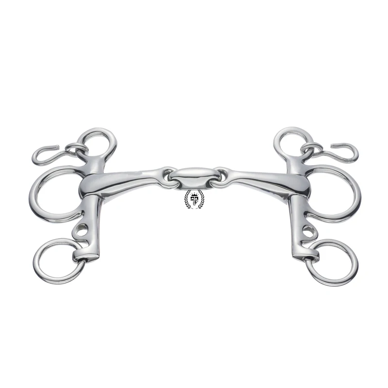 2021 Loose Ring Demi Any Mouth w/universal Cheek Snaffle Horse Universal Bits Horse Driving Bit