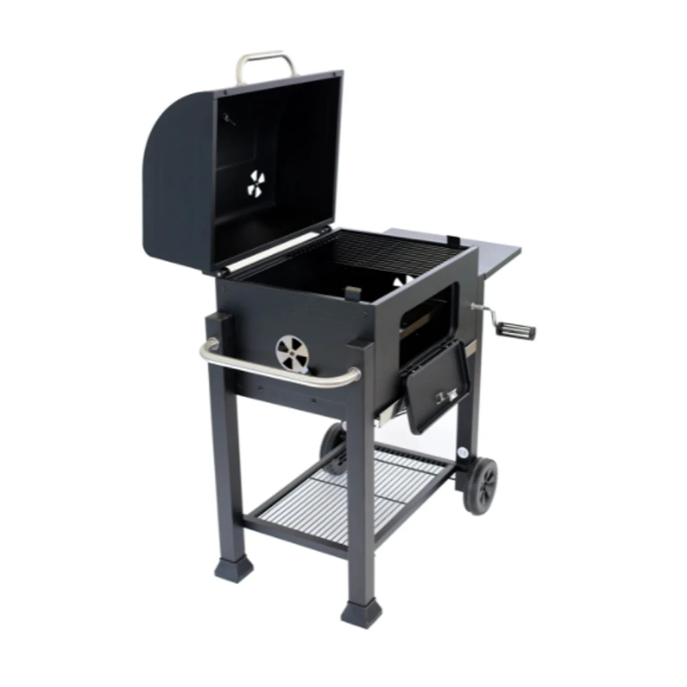 Складной угольный гриль уличная Тележка для барбекю кемпинга шеф-повара уголь