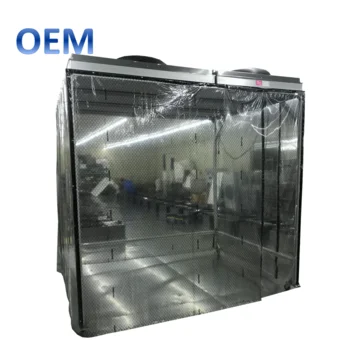 Modular cleanroom prefabricated mobile clean booth