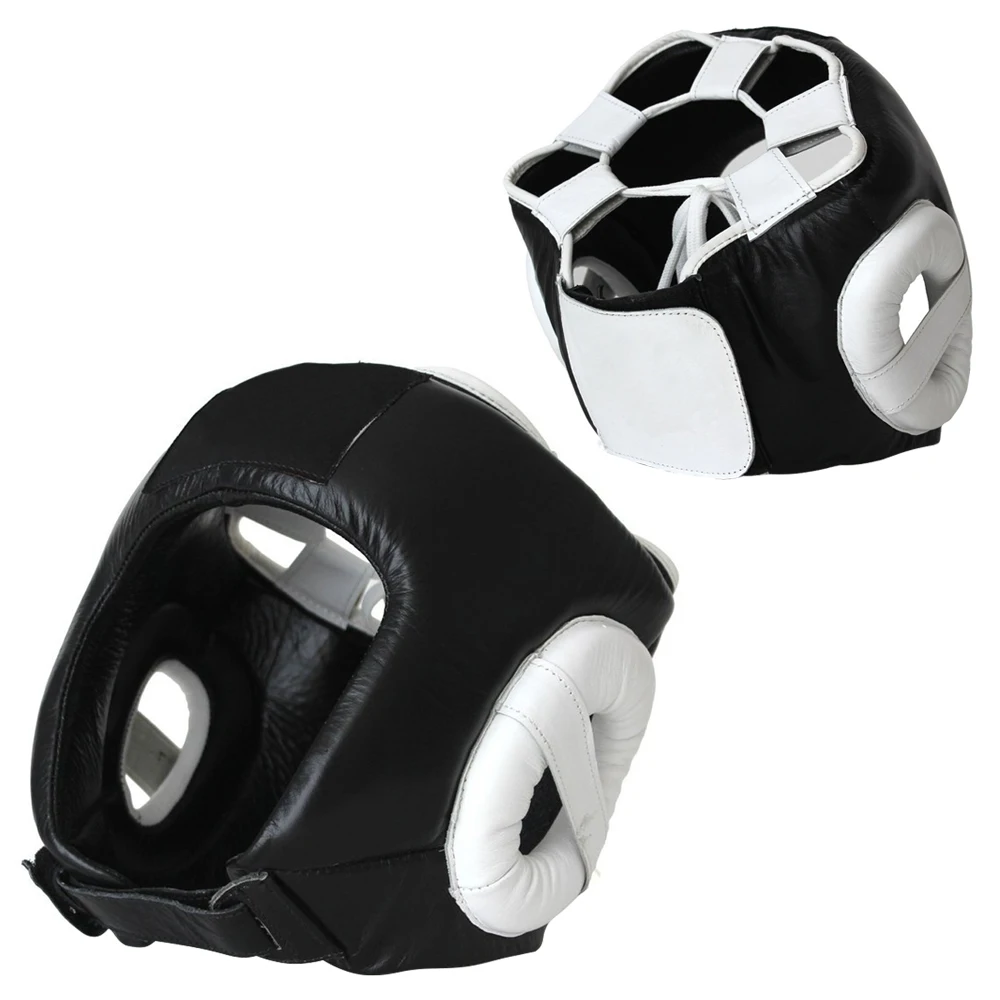 New training wholesale boxing head guard boxing helmet synthetic leather head guard your own brand head guard