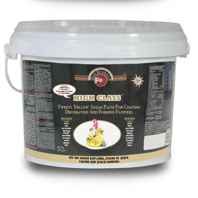 
FO High Class Sugar Paste Dough (Fondant) / Tweety Yellow 