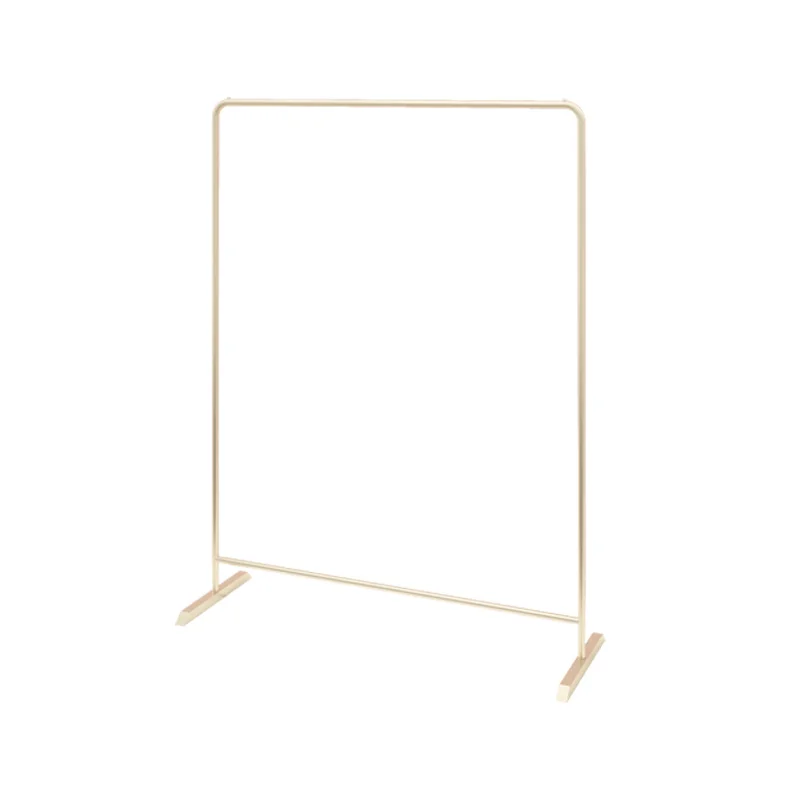 Hot selling High Quality matel Coat Rack Stand stainless steel storage hanging stand for clothes floor hanger for clothing shop