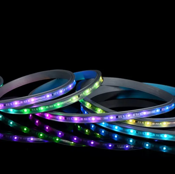 Flexible Led Wall Washer 7W Per Meter Pixel Led Strip IP68 Neon Light For Outdoor Decorative