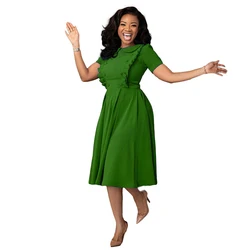 Vestido Para Mujer Gordo Plus Size Woman Clothe Shapewear Korean Summer Dress 2022 Classy Encanto Turkey Women Office Dresses