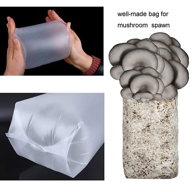 Оптовая продажа с завода, полиэтиленовые пакеты для выращивания грибов spawn shiitake для растений