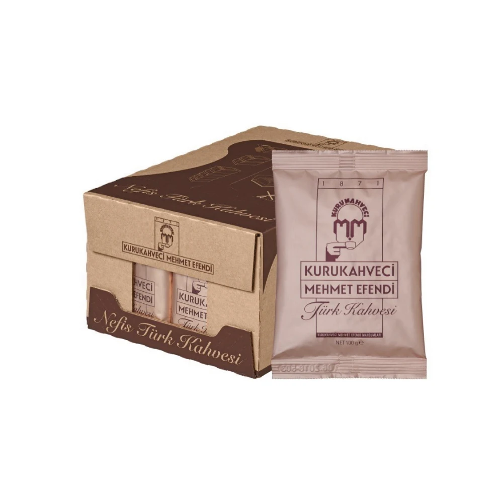 Best Mehmet Efendi Turkish Coffee Bag 100 gr Ground Coffee Wholesale Product - The Most Preferred Ground Coffee