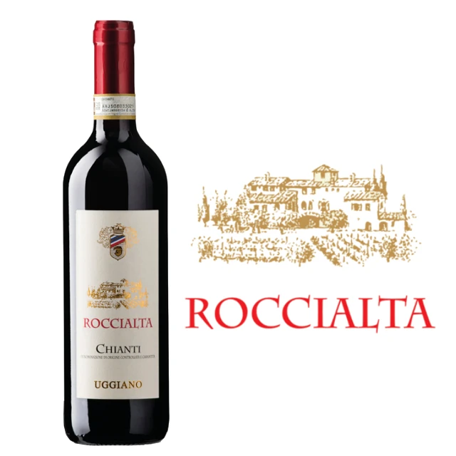 Красное вино Премиум-Качества CHIANTI D.O.C.G. Итальянское ROCCIALTA
