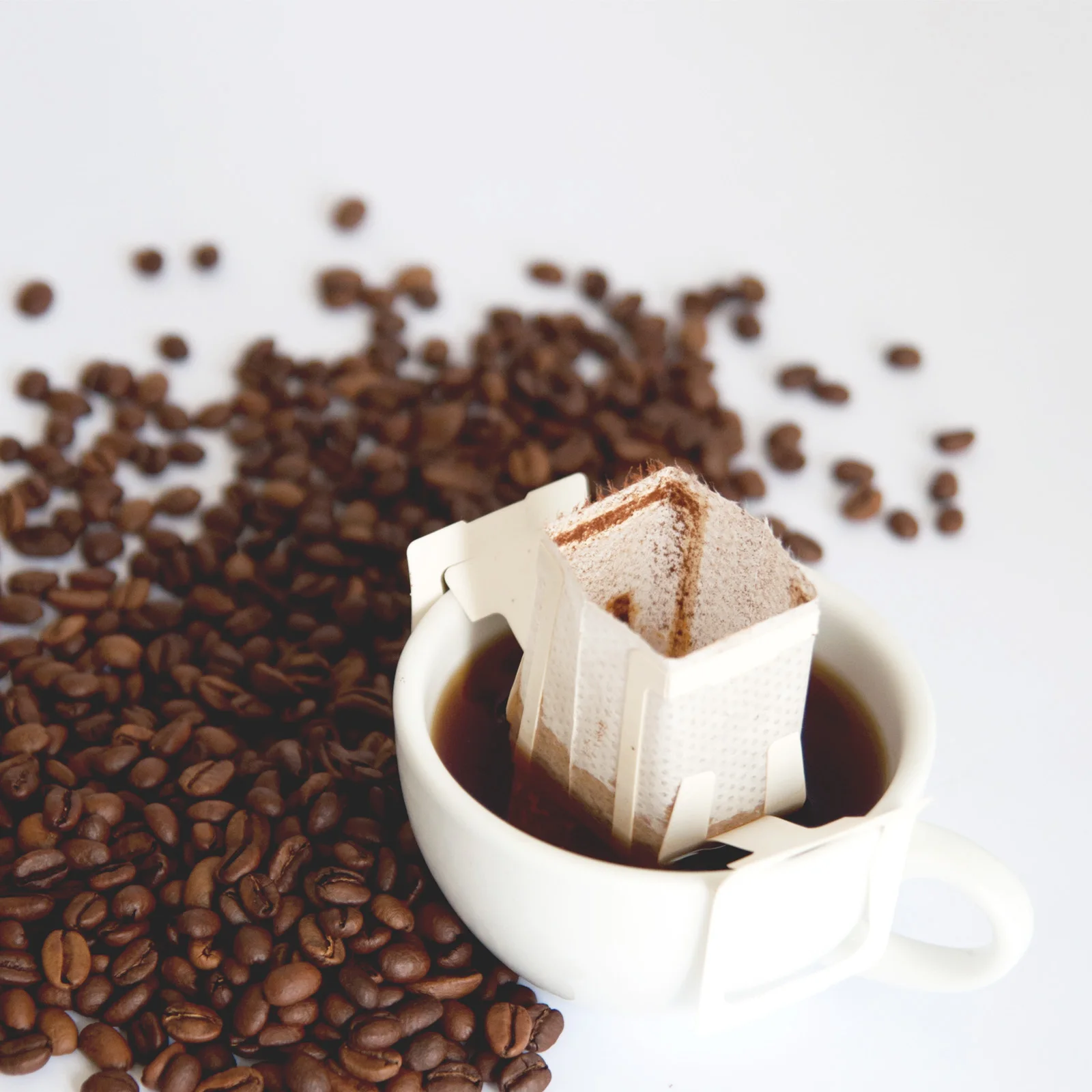 Hot Sell 600 PCS Indonesia Sumatera Aceh Blue Diamond Hanging Ear Drip Coffee Ground Coffee Brand