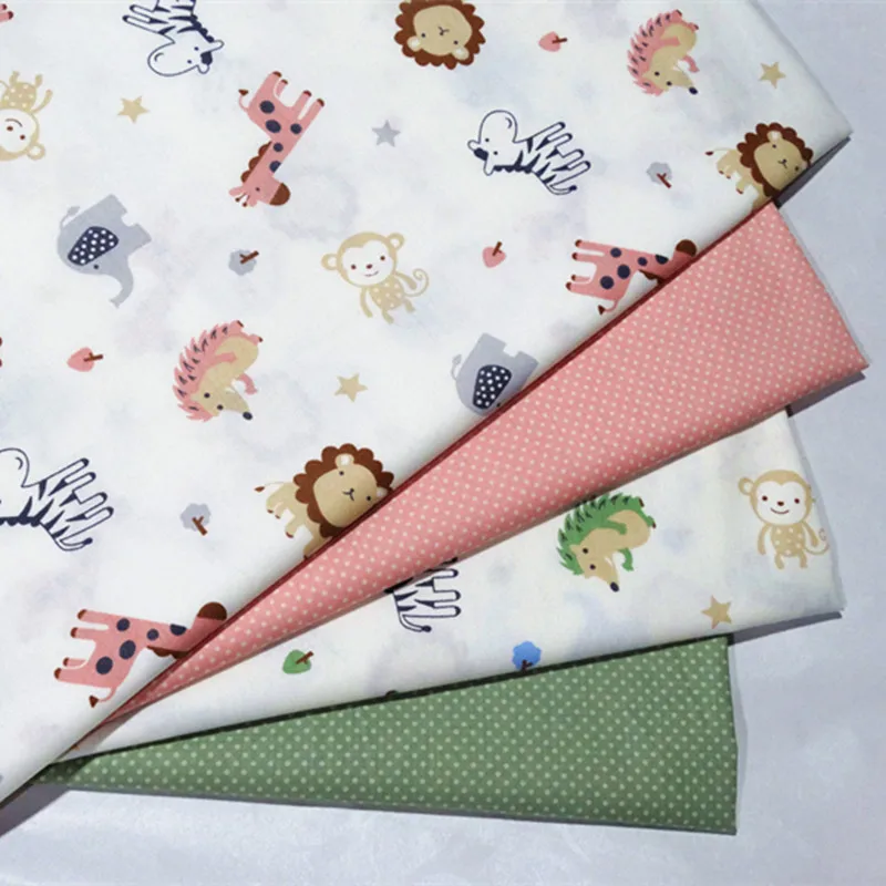 wholesale animal print  cotton fabric roll textile for t-shirt