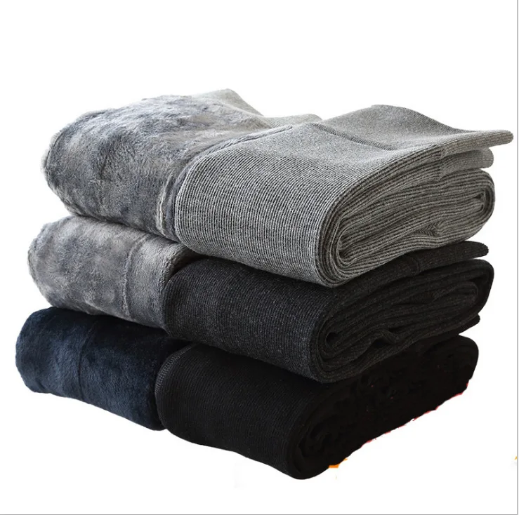 Женские зимние утепленные леггинсы, утепленные трикотажные леггинсы с ворсом для молодых и женских девушек, 2020