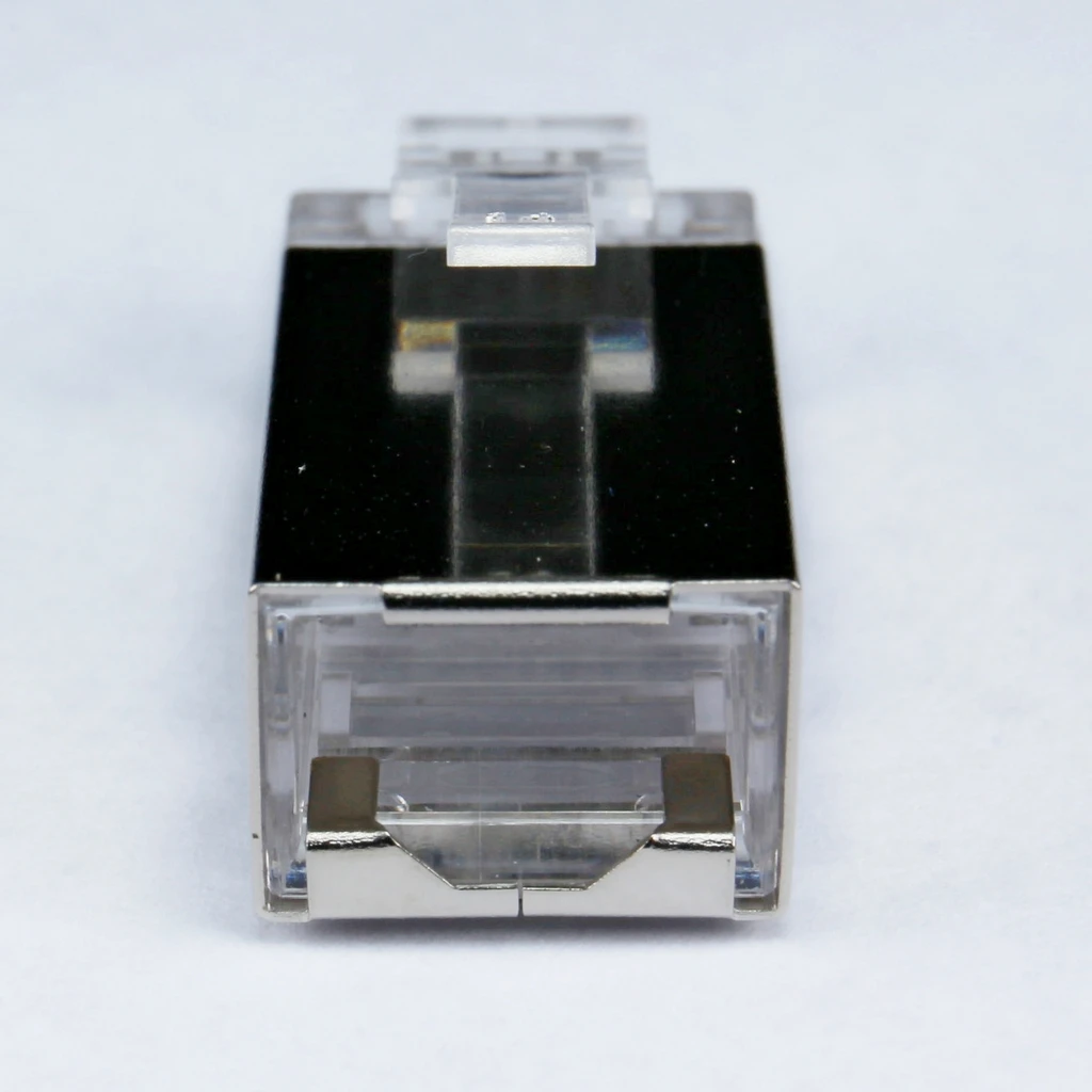 
Easy Plug Shielded STP 1row design CAT6 CAT5E RJ45 Thru for network 