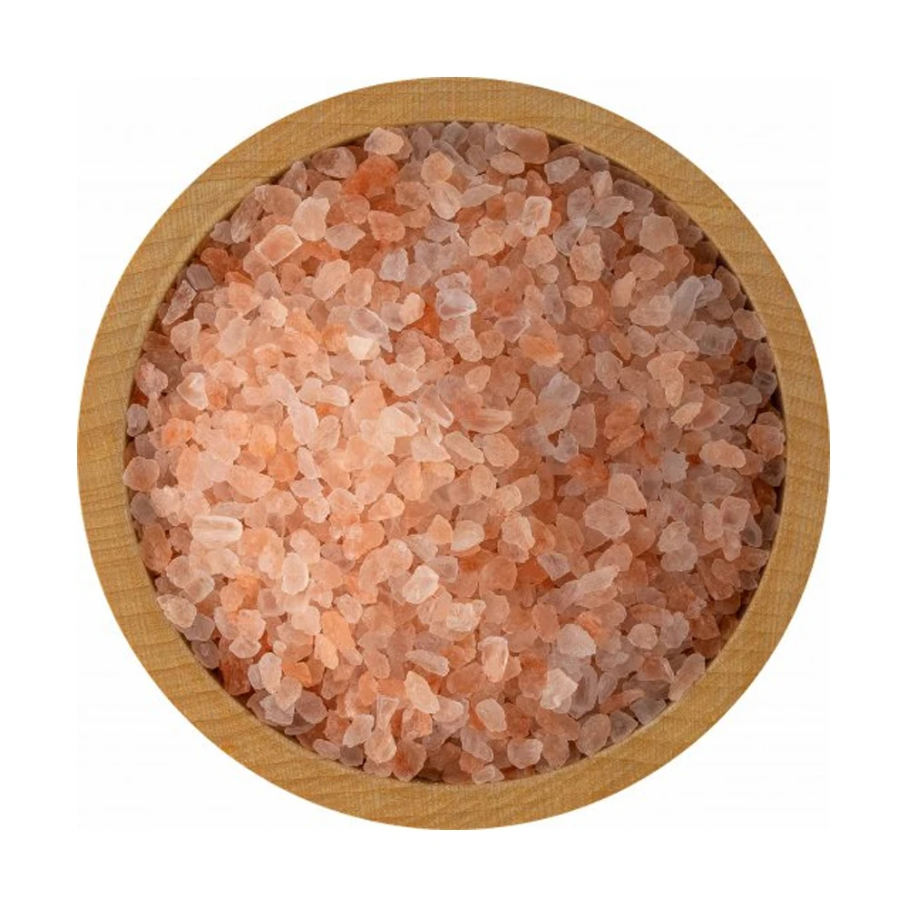 Pure Taste Custom Himalayan Light Pink Crystal Salt Unrefined Natural Rock Edible Light Pink Salt Size 1~ 2 Mm in Wholesale Salt