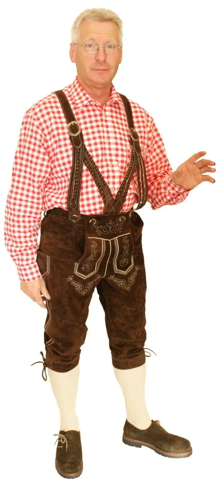 Трахтен баварский ледерхосен/Немецкий трахтен традиционный Октоберфест для мужчин короткая куртка Lederhose Lederhosen