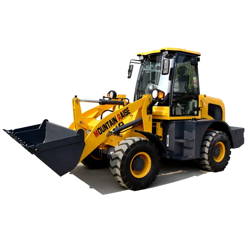 1.6ton mini wheel loader agriculture machinery equipment with air conditioner