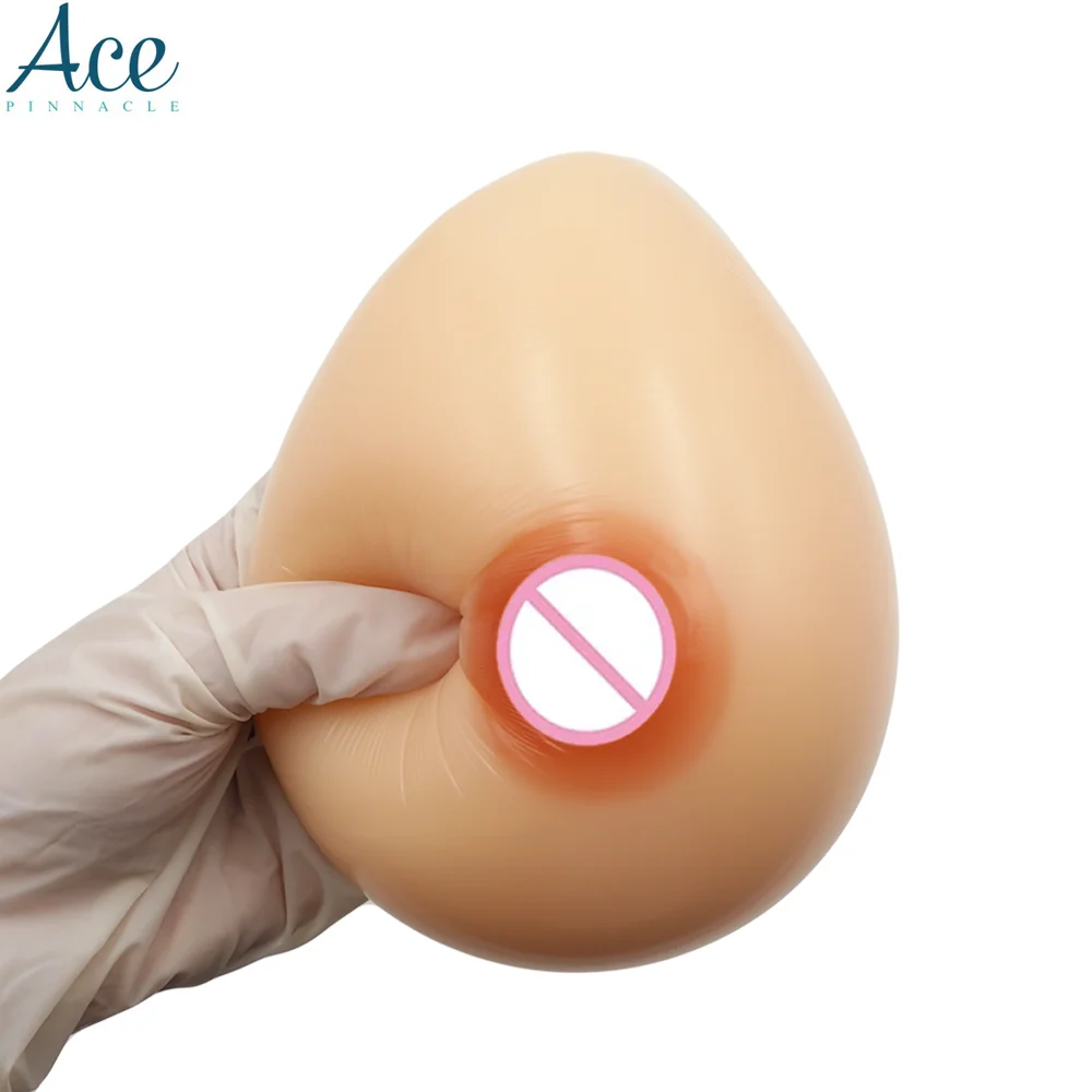 New Teardrop-Shaped mastectomy bra Skin color Self-Adhesive prosthesis Breast forms for Transgender, Mastectomy and Cosplay