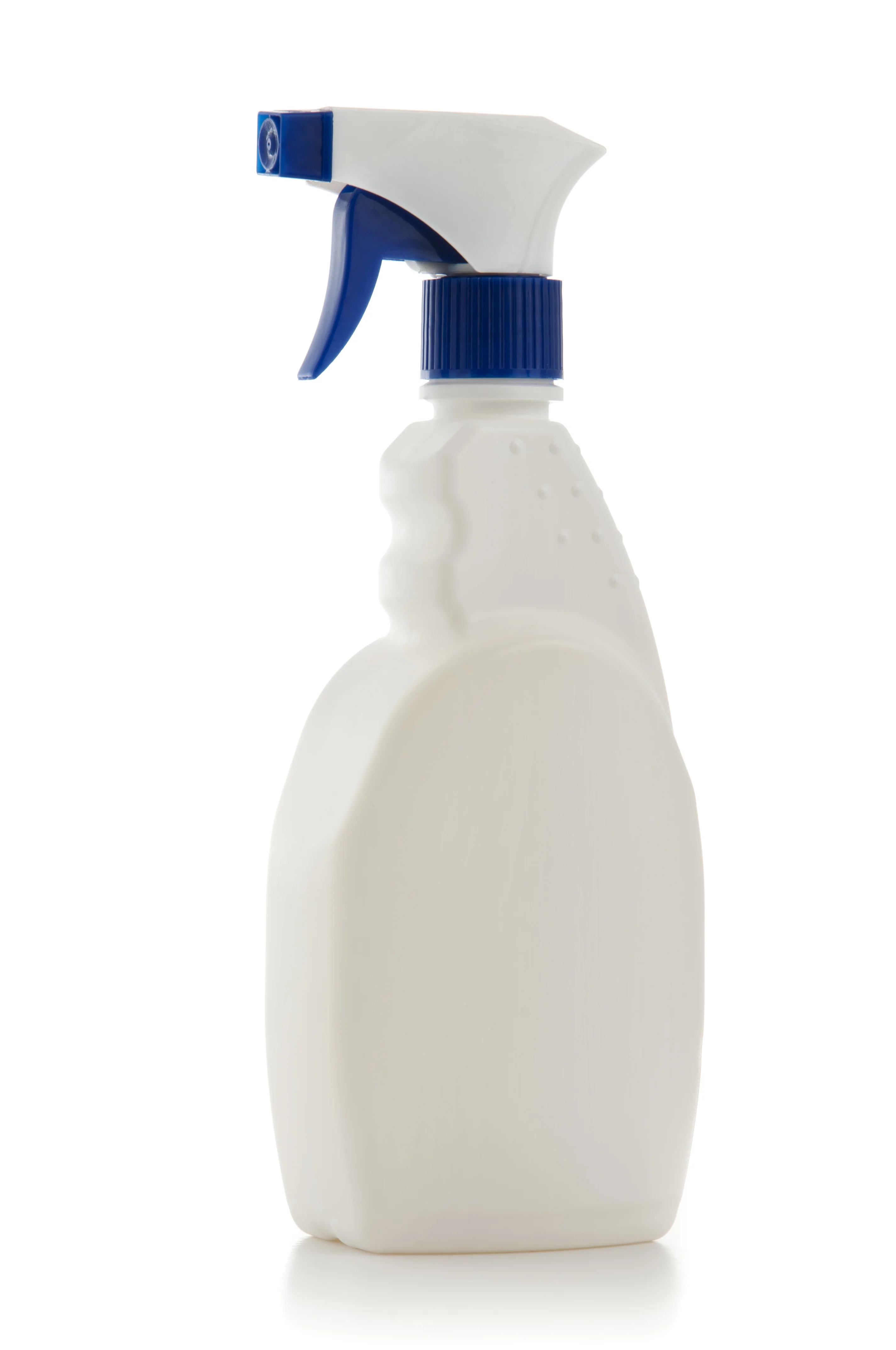 500ml 750ml 1000ml White Plastic HDPE Packaging Spray Bottles Liquid Detergent Bottles With Trigger Sprayer Cleaning Containers