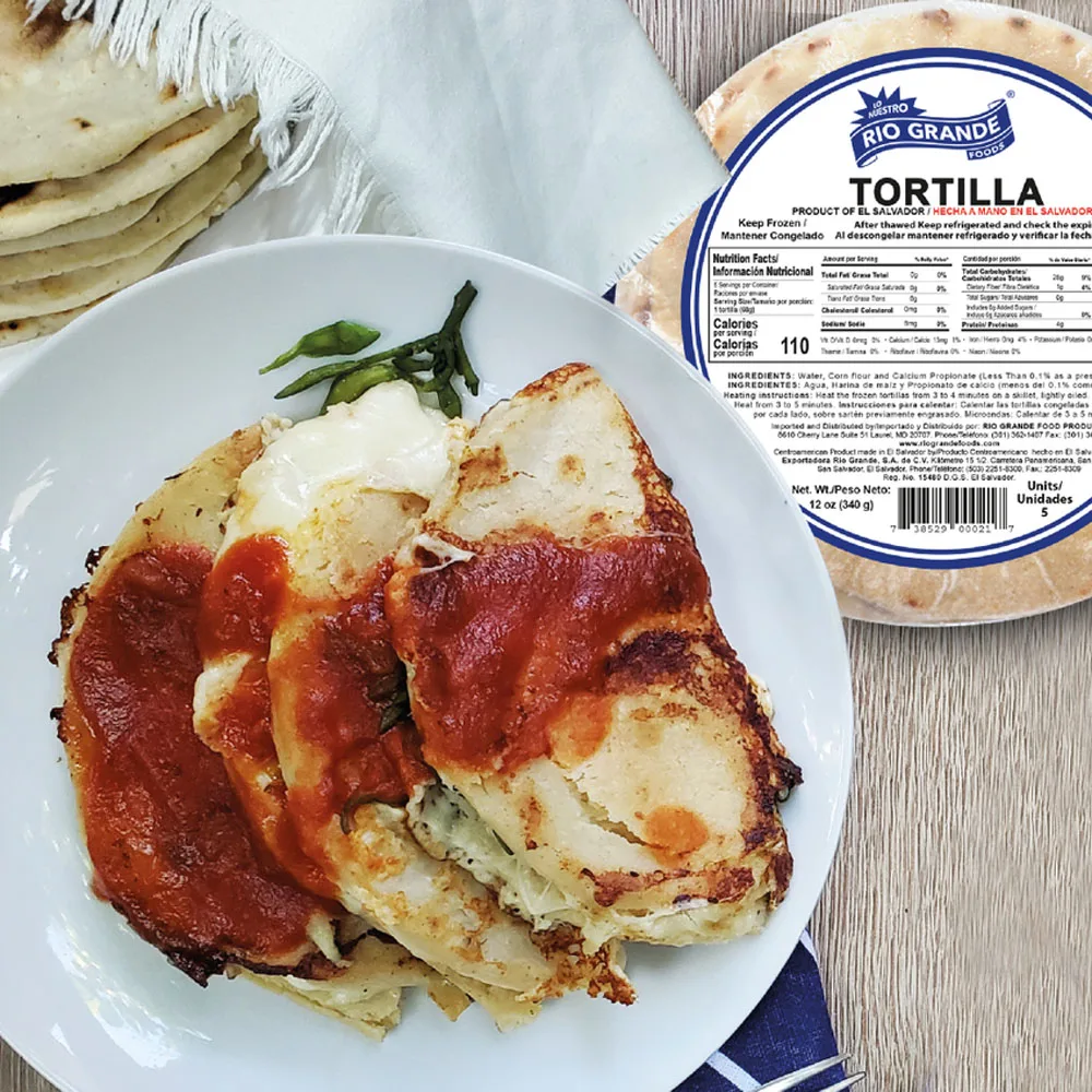 Кукурузные Tortillas Rio Grande ручной работы вкусные ностальгические традиционные блюда