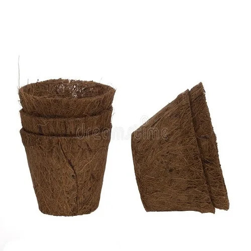 HOT sale coco coir pots good quality 100% natural