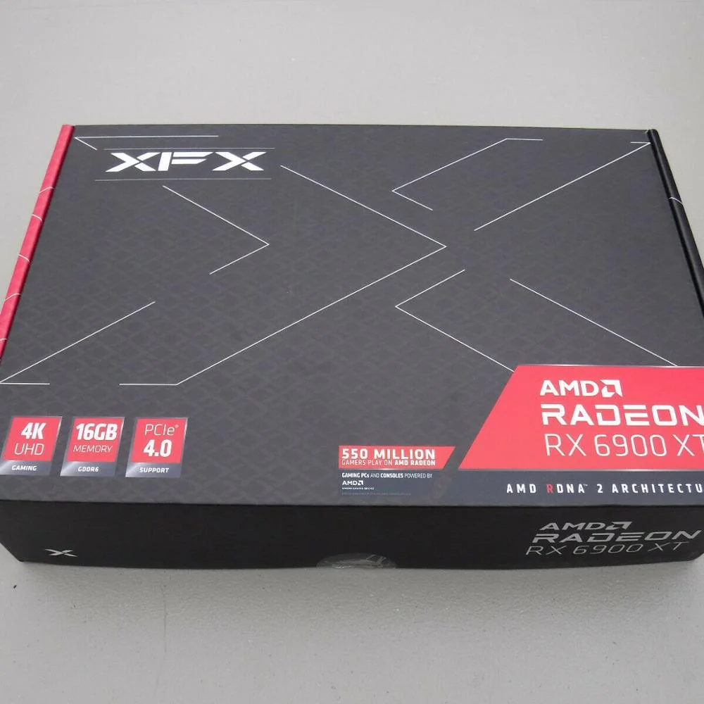 
AMD Radeon 6900 XT XFX Sapphire Radeon RX 6800 XT 256bit Gaming Graphics Card Platinum Edition OC High-End PCI Video Card 