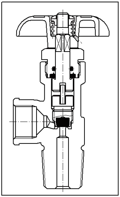 QF-6A Oxygen cylinder valve,CGA cylinder valve Medical Gas Cylinder Valves ,Gas Valve Type
