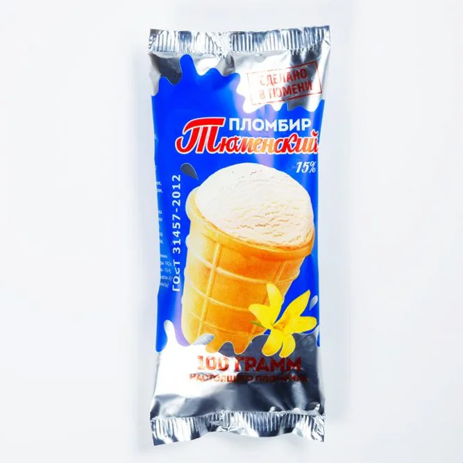  100% натуральный 15% ванильный Вафельный стаканчик мороженое без молока заменители жира